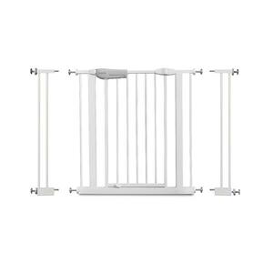 Babify Biztonsági korlát gyerekeknek, fehér, univerzális 65 és 95 cm között, 2 hosszabbítóval és korlát készlettel kép