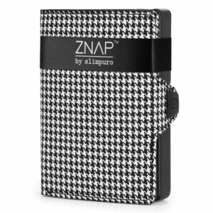 Slimpuro ZNAP Slim Wallet, 8 kártya, érmés rekesz, 8 x 1, 5 x 6 cm (Sz x Ma x Mé), RFID-védelem kép