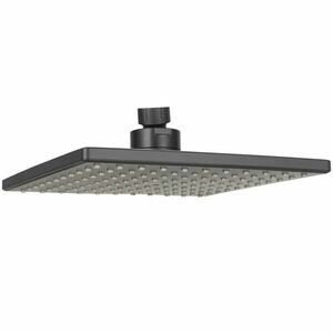 Zuhanyfej Square Black 20x20 cm kép