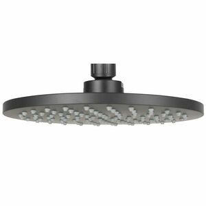 Zuhanyfej Round Black 20 cm kép