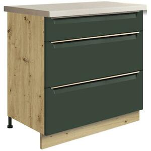 Konyhaszekrény Glamour 22d Green kép