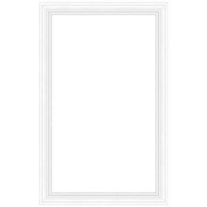 Dekoratív keret JC101 Pure White 30x30 cm kép