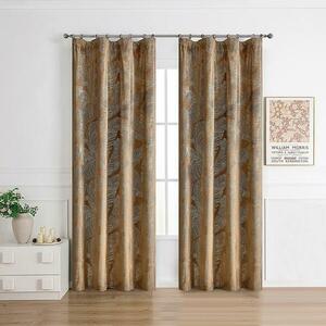 Függöny ráncoló szalagon MOLLY RQ-198/210GSM 140x250 barna kép