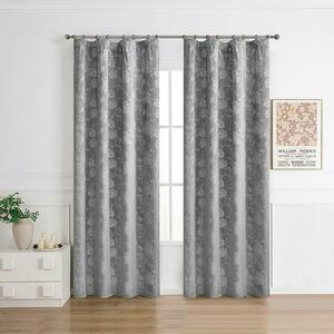 Függöny ráncoló szalagon TRESSA RQ-101/210GSM 140x250 szürke kép