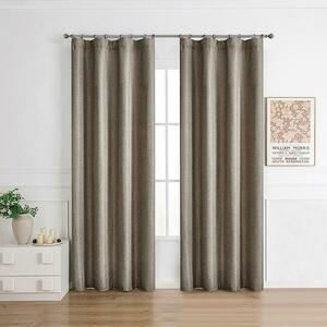 Függöny ráncoló szalagon NORI 005/185GSM 140x250 barna kép