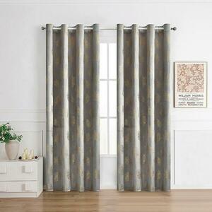 Függöny fémkarikával MARMA 2504-2/210GSM 140x250 szürke kép