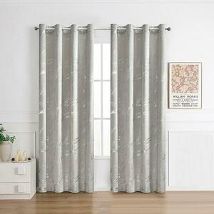 Függöny fémkarikával VELVI 2504-7/210GSM 140x250 szürke kép
