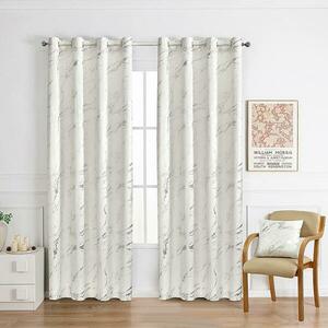 Függöny fémkarikával VELVI 2504-7/210GSM 140x250 krém kép