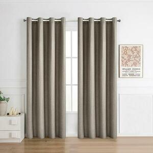 Függöny fémkarikával NORI 005/185GSM 140x250 barna kép