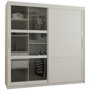 Szekrény Dome III 200 fehér kép