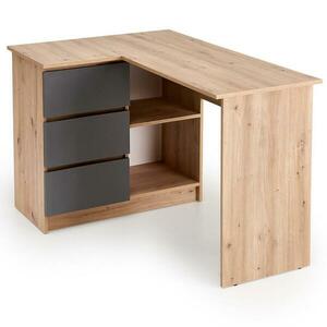 Íróasztal sarok Bega artisan/grafit kép