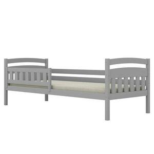 Ágy Tosia standard + korlát 80x200 szürke kép