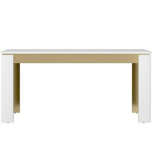 Asztal Lazio LAZT02 U008/U080 160-200 fehér alpesi kép
