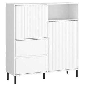 Komód Avenale AVEK03 U008 2D2S fehér/fehér alpesi kép