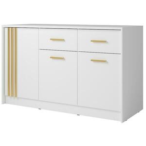 Komód Canada Cd-25 Fehér U. Aranysárga kép