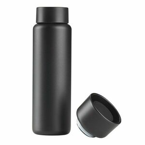 Fekete rozsdamentes acél termobögre 650 ml Singles – Zone kép