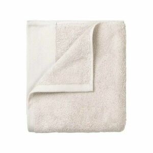 Krémszínű frottír bio pamut törölköző szett 2 db-os 30x50 cm Riva – Blomus kép