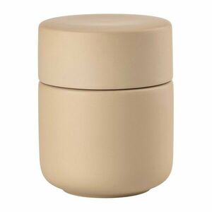 Bézs kőedény fürdőszobai rendszerező vattakorongokhoz Ume – Zone kép