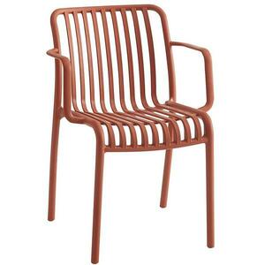 Kerti szék piros kép