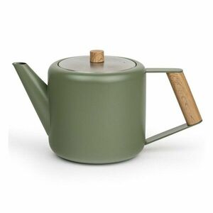 Zöld rozsdamentes acél teáskanna 1, 1 l Duet Boston – Bredemeijer kép