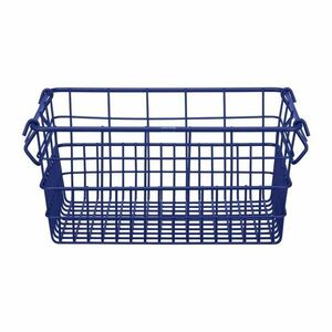 Fémhuzalos fém tárolókosár 29x21x14 cm Kago S – Blomus kép