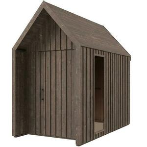 Kert ház Swedish Barn 1622 barna V2 kép