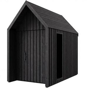 Kert ház Swedish Barn 1629 fekete V2 kép