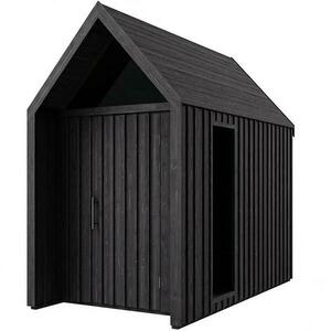 Kert ház Swedish Barn 1629 fekete V3 kép