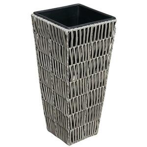 Fonott virágcserép 28x28x60 kép