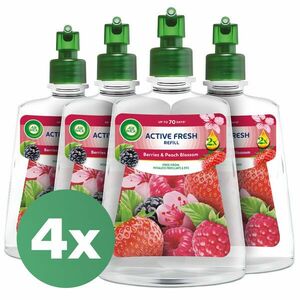 Air Wick Active Fresh Erdei gyümölcs és barackvirág utántöltő aut... kép