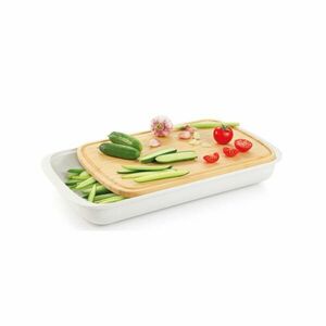 Tescoma ONLINE vágódeszka tárolóval 45 x 25 cm kép