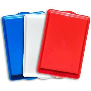 Praktikus Műanyag Tálca - Fehér - 43x28cm kép