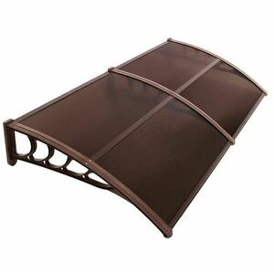 Bejárati előtető - sötétített polikarbonát 200x100cm Ha7478 kép