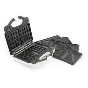 Esperanza Portabella 3in1 melegszendvics sütő 750 W, fehér kép