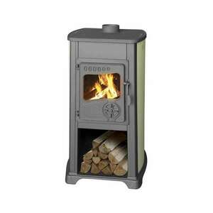 Str thalia bella kályha bézs öntöttvas/samott 6, 2 kw 120mm (2211201) kép