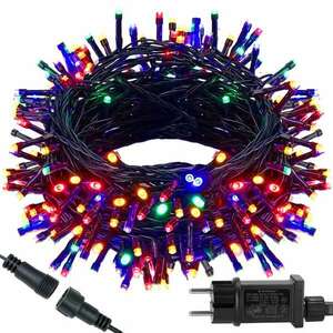 Springos karácsonyfa fények 300 led kép