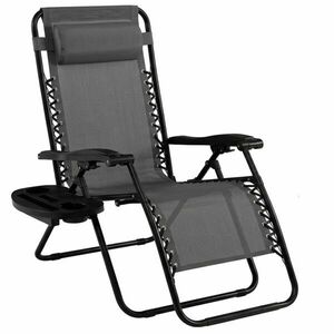 Pepita Zero Gravity Relax Szék pohártartóval - antracit kép