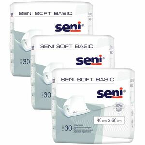 Seni Soft Basic Felnőtt alátét 40x60cm, 3x30db kép