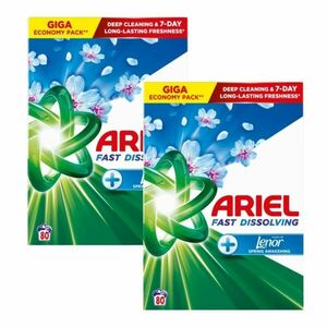 Ariel + Touch of Lenor Spring Awakening Mosópor 160 Mosáshoz 8.8 kg kép