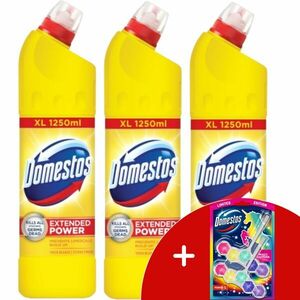 Domestos Extended Power Citrus Fresh sűrű, fertőtlenítő hatású Ti... kép