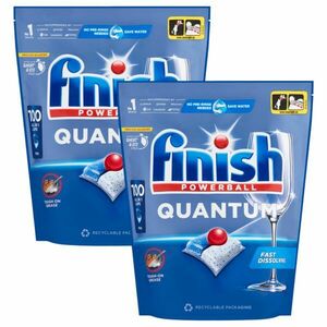 Finish Quantum All in 1 Regular Mosogatógép kapszula 2x100db + Aj... kép