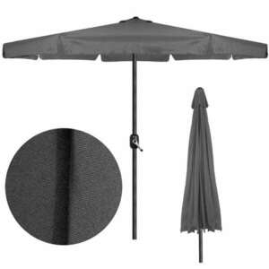 Springos összecsukható kerti Napernyő acél vázzal és hajtókarral... kép