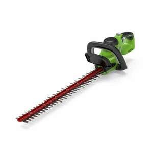 Greenworks 2200907UA-GW Akkumulátoros Sövényvágó, Zöld-Fekete kép