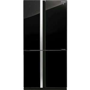 Sharp SJ-GX820P2BK Side by Side hűtőszekrény, 605L, M: 183, Hőmér... kép