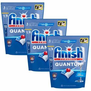 Finish Quantum All in 1 Regular Mosogatógép kapszula 3x100db + Aj... kép
