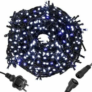 Springos LED Fényfüzér - 1000 LED - 81, 5m - Fehér kép