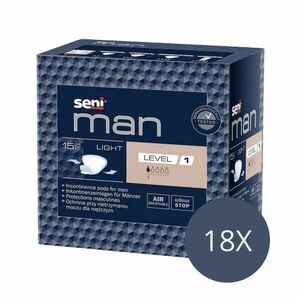 Seni Man Light Level 1 férfi Inkontinencia betét 18x15db kép