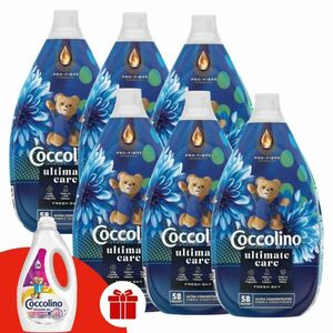 Coccolino Ultimate Care Fresh Sky ultrakoncentrált Öblítő348 mosá... kép