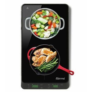 Girmi PI52 dupla indukciós főzőlap digitális kijelzővel, 3500 W t... kép