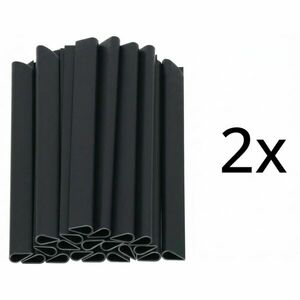 Springos 2x20db-os Rögzítőkapcsok kerítésszalaghoz 19cm - Grafit kép